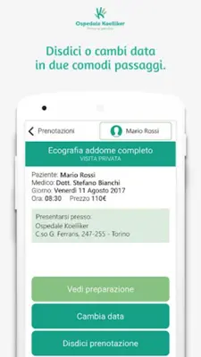 Prenoting Koelliker android App screenshot 2